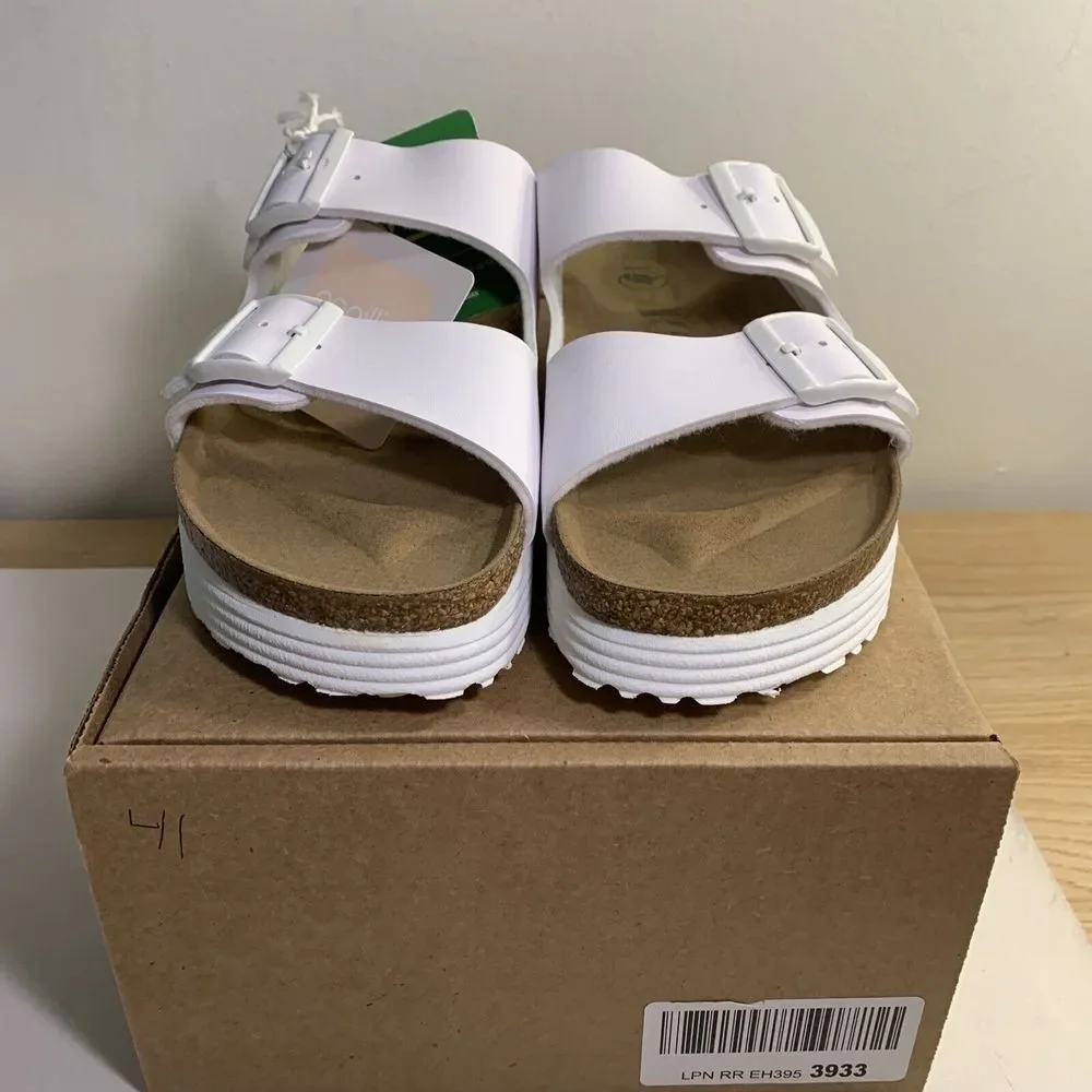 Birkenstock White Sandals - Picture 2 of 5